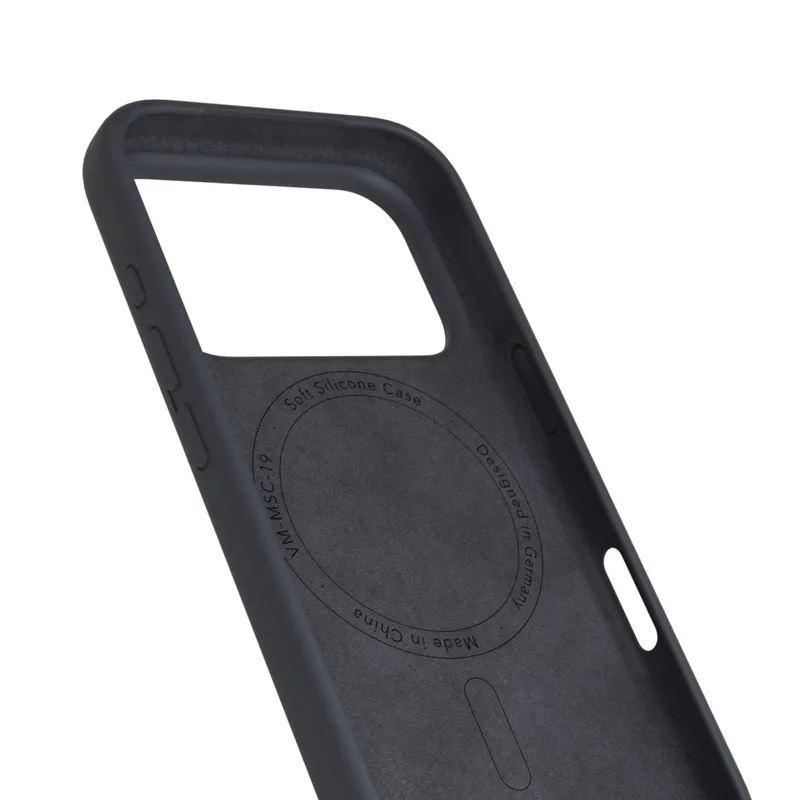 VONMÄHLEN Vonmählen Soft Silikon Case für iPhone 17 Pro Max Navy – Produktbild 2 von 4