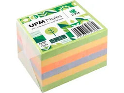 UPM UPM Super Sticky Haftnotizen "Spring Farbmix" 75 x 75 mm, 6 Blöcke, farbig sortiert – Produktbild 1 von 1