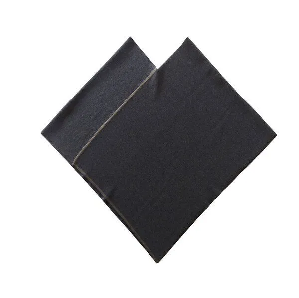austriandesign.at austriandesign.at DreieckPoncho reversibel dünn aus extrafeiner Merinowolle, Blaubraun/braun, – Produktbild 4 von 4