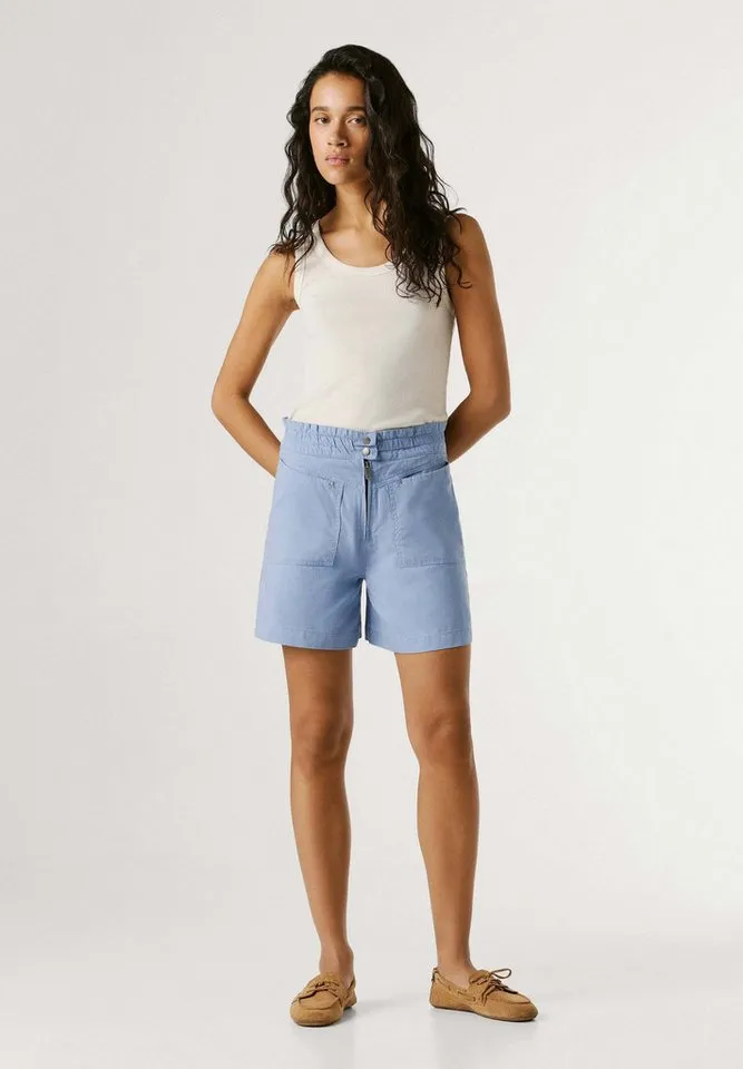 Pepe Jeans Pepe Jeans Shorts Shorts CRUSADE ZIPPER SHORT, Blau, – Produktbild 2 von 5