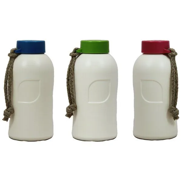 ajaa ajaa! Trinkflasche 0,4l, Grün, – Produktbild 4 von 4