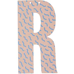 Rico Design Rico Design Buchstabe für Girlande 14cm R – Produktbild 1 von 1