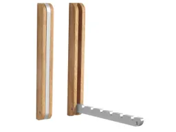 Side by Side SIDE BY SIDE Garderobenhaken, Eiche/Aluminium – Produktbild 1 von 1