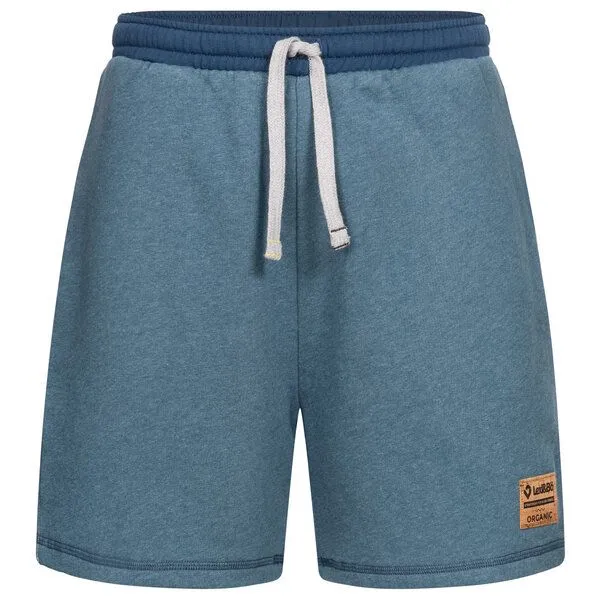 Lexi&Bö Lexi&Bö High-Waist Sweat Shorts Damen, Blau melange (blau), – Produktbild 1 von 2