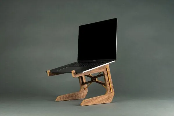 KLEINHOLZ KLEINHOLZ Laptopständer KLAX, Gelb, – Produktbild 2 von 4