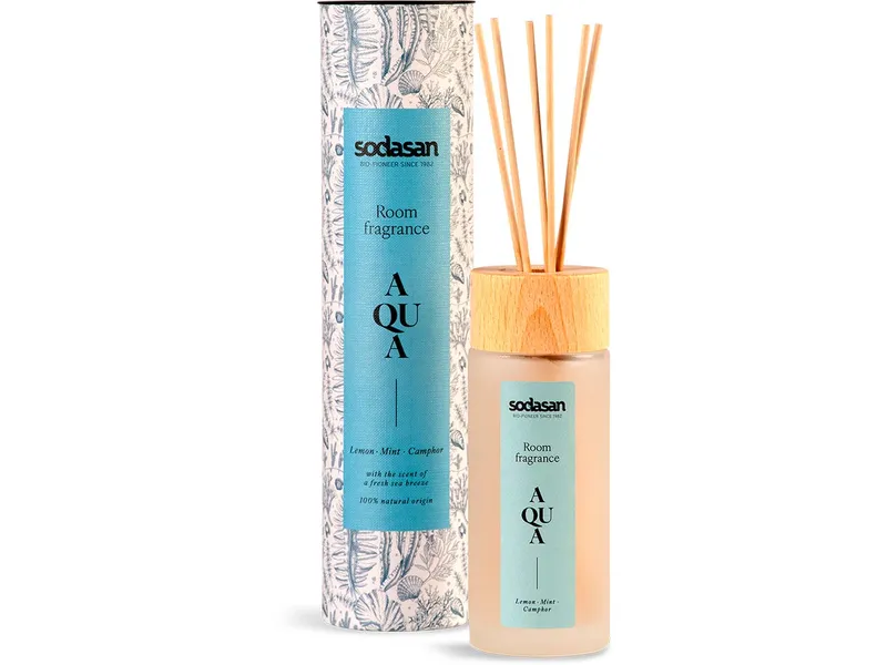 Sodasan sodasan Raumduft "AQUA" Lemon/Mint/Camphor, 200 ml – Produktbild 1 von 1