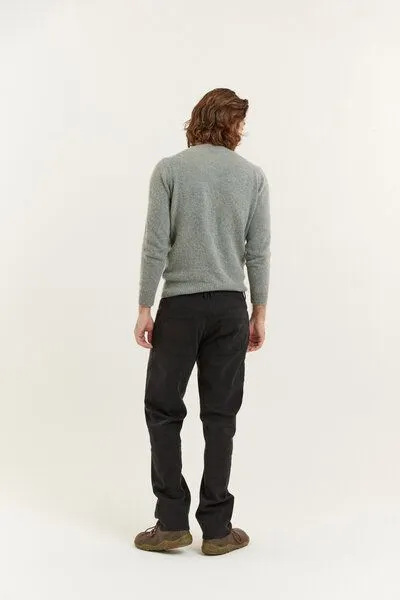 Flax and Loom Flax and Loom Tencel-Baumwoll Jeans Straight Fit Modell: Satch, Schwarz, – Produktbild 3 von 3