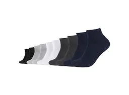 CAMANO CAMANO Kurzsocken Unisex Socken Ca-Soft Organic Cotton Quarter (10-Paar) Regularsocken aus pflegeleichter Baumwollmischung – Produktbild 1 von 1
