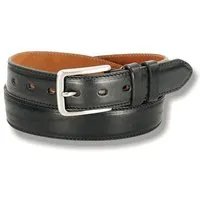 Greenbelts Greenbelts Herren Ledergürtel LELAND, Schwarz, – Produktbild 2 von 6