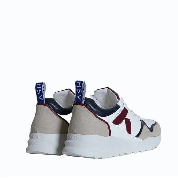 Ashoka Paris Ashoka Paris Lewis Running-Sneaker Bordeauxrot & Marineblau, Biobasiert & Recycelt – Produktbild 3 von 5