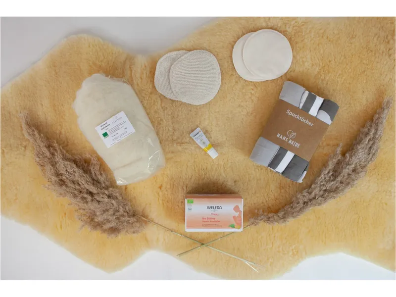 HANS NATUR HANS NATUR Still Set mit 6 Artikeln für deine Stillzeit – Produktbild 2 von 2