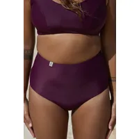Inaska Inaska Damen vegan Bikinihose Reversible Hohe Taille Pure Berry/ Dark Red, Dunkelrot, – Produktbild 1 von 1