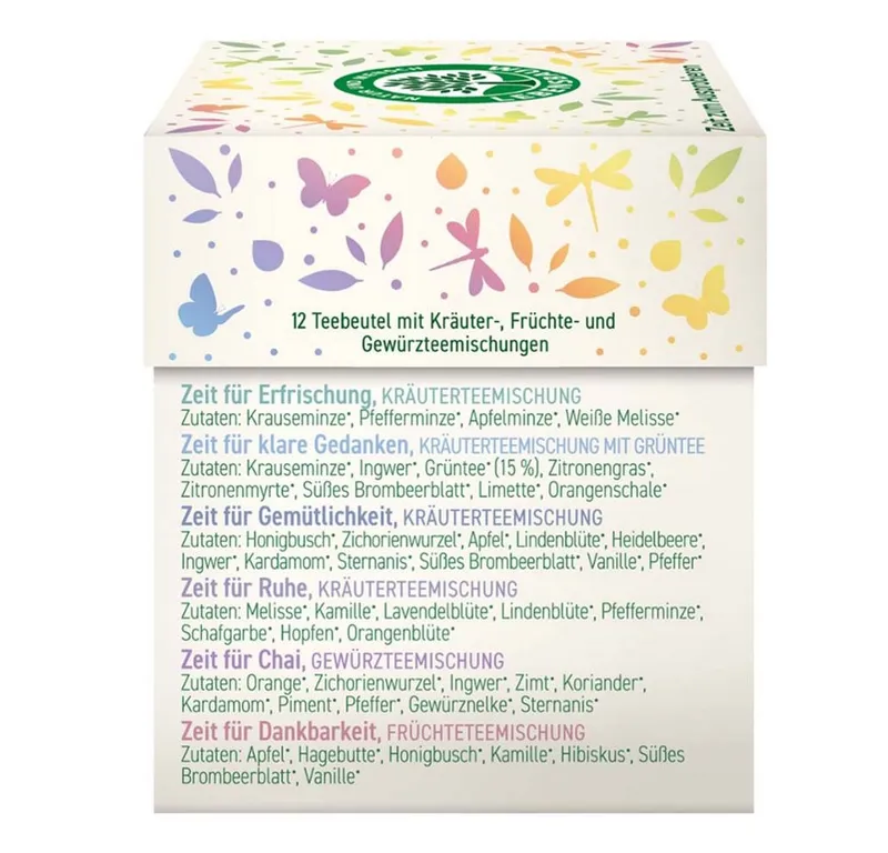 Lebensbaum Lebensbaum Tee Tee Mischbox - Zeit zum Ausprobieren 12Stk.22,5g – Produktbild 2 von 2