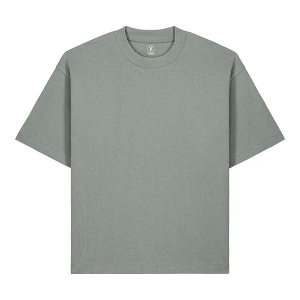 YTWOO YTWOO Heavy Weight Boxy T-Shirt, Misty grey, – Produktbild 2 von 3