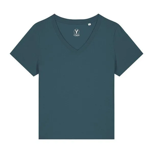 YTWOO YTWOO Damen V-Neck T-Shirt, Stargazer, – Produktbild 1 von 3