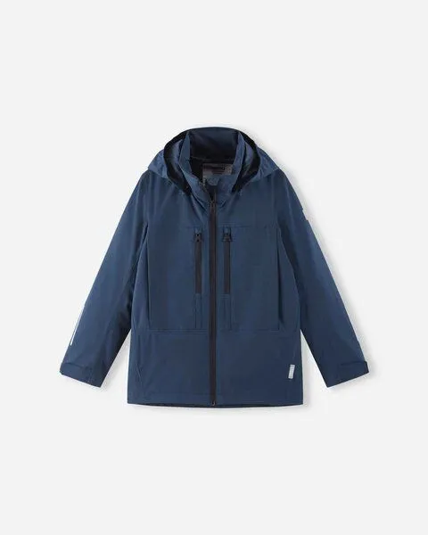 REIMA REIMA Saarela Regenjacke, Blau, – Produktbild 1 von 2