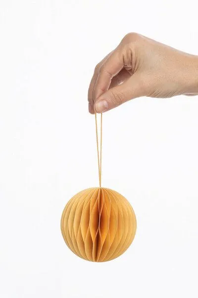 Tranquillo Papieranhänger CREAM BALL - creme – Produktbild 3 von 3