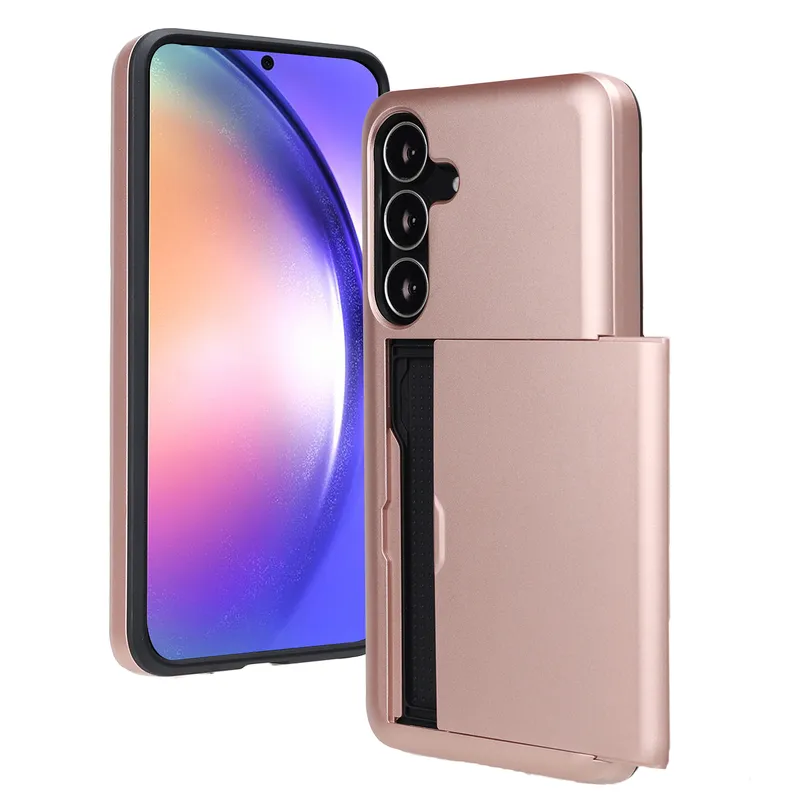 imoshion imoshion Backcover mit Kartenfach für das Samsung Galaxy S25 FE, Rosegold, – Produktbild 1 von 1