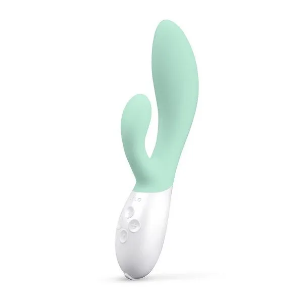 LELO G-Punkt- und Klitorisvibrator (Rabbit-Vibrator) - LELO INA 3, Seetang, – Produktbild 1 von 4