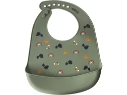 Kikadu Kikadu Silikon Lätzchen mit Auffangschale Löwe Maße 30,5 x 23 cm – Produktbild 1 von 1