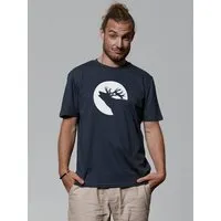 watapparel watapparel T-Shirt Röhrender Hirsch, India ink grey, – Produktbild 1 von 1