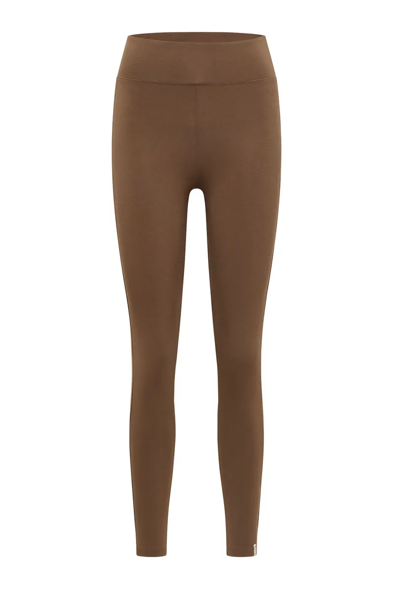 Tranquillo Leggings Tinaa aus Viskose - taupe / L – Produktbild 1 von 5