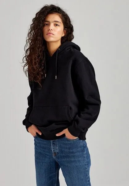 THOKKTHOKK ThokkThokk TT1044 Hoodie unisex black (GOTS, vegan), Black (schwarz), – Produktbild 3 von 4