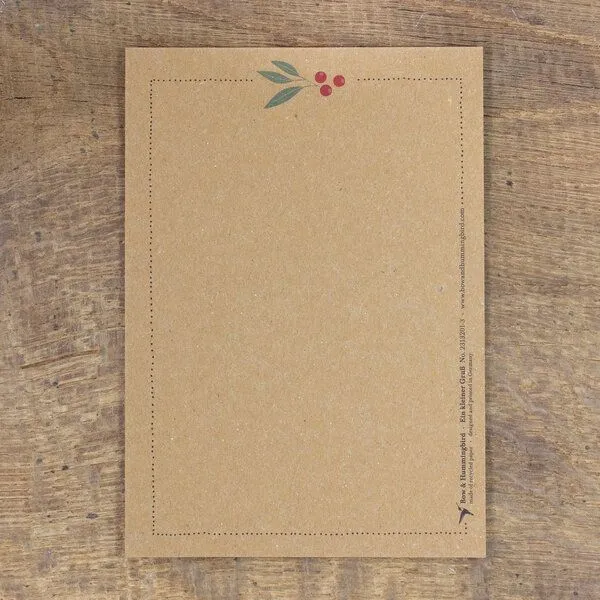Bow & Hummingbird Bow & Hummingbird Postkarte Ein kleiner Gruß, wahlweise mit Briefumschlag – Produktbild 5 von 6