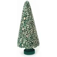 El Puente El Puente Weihnachtsdeko "Tannenbaum" | Fair Trade & Handmade aus Bangladesch, Grün,natur, – Produktbild 1 von 1