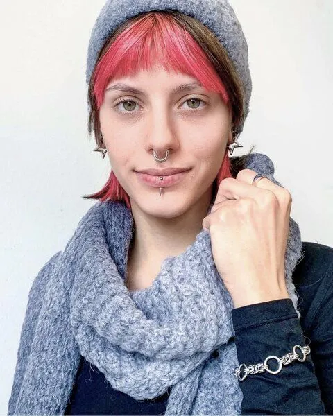 Alma & Lovis Alma & Lovis Strickschal im Colorchange aus Alpaka-Woll-Mix | Degrade Scarf, Dolphin (grau), – Produktbild 3 von 4