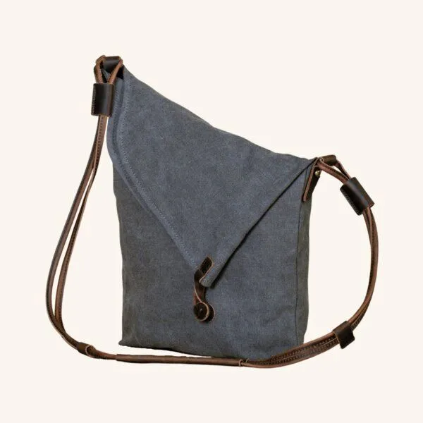 NORDLICHT NORDLICHT Tasche aus Bio-Baumwolle SMILLA, Grau, – Produktbild 3 von 4