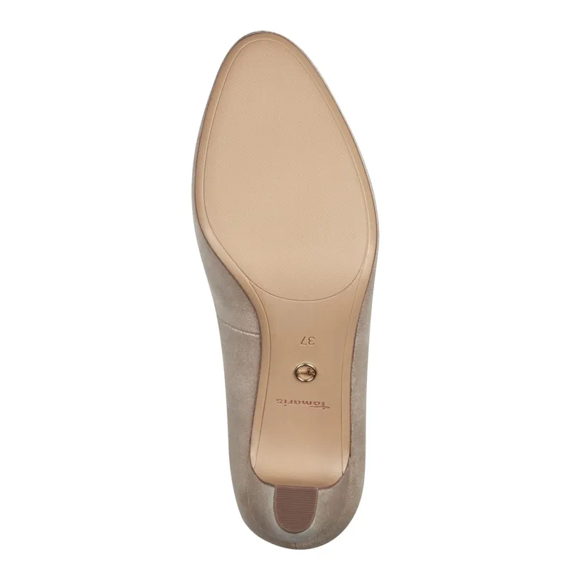 Tamaris Tamaris Da.-Pumps für Damen, beige, Größe 43 EU, Beige, – Produktbild 4 von 5