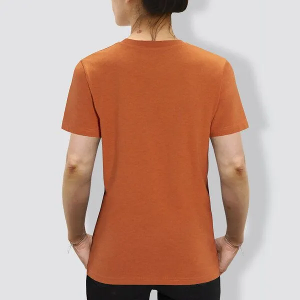 little kiwi little kiwi Damen T-Shirt, "Balance", Orange, – Produktbild 2 von 2