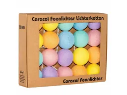 Caracol Caracol Kugel-Lichterkette 20 handgefertigte Kugeln, gelato – Produktbild 1 von 1