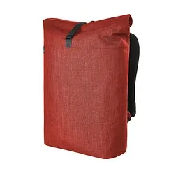 Halfar Notebook-Rollrucksack EUROPE, rot meliert – Produktbild 1 von 1