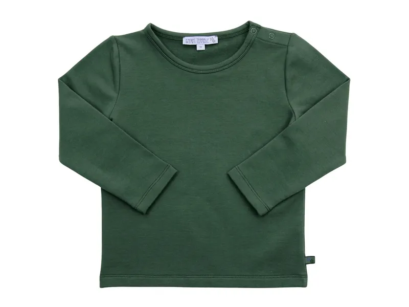Enfant Terrible Enfant Terrible Kinder Langarmshirt Thermo Bio-Baumwolle dark green, Grün, – Produktbild 1 von 1