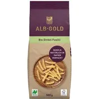 ALB GOLD ALB-GOLD Bio-Dinkel-Fusilli, 500 g – Produktbild 1 von 1
