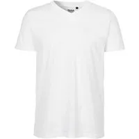 Neutral 3FREUNDE Neutral® - 3FREUNDE Männer T-Shirt V-Ausschnitt, Weiss, – Produktbild 1 von 1