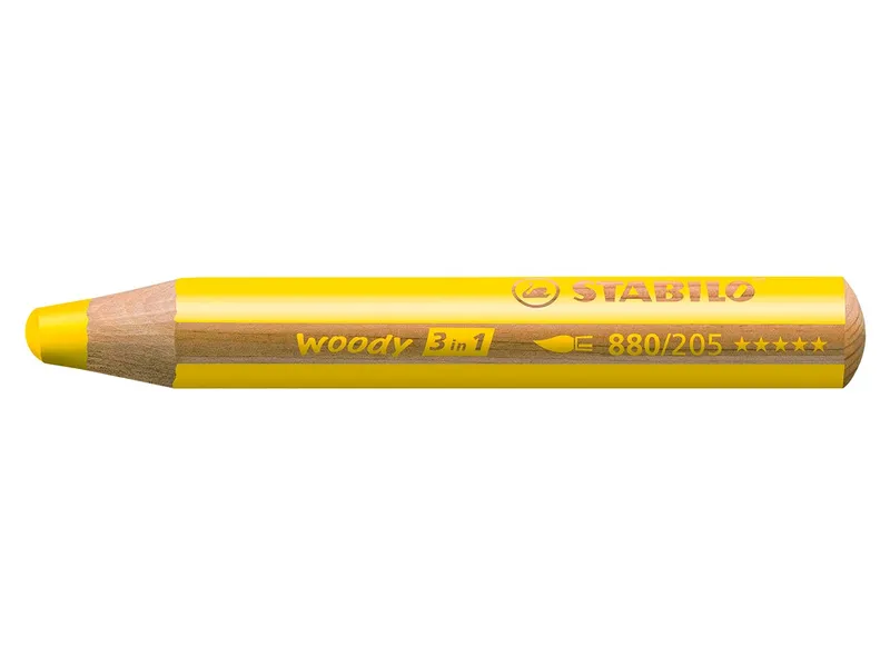 Stabilo STABILO Multitalent-Stift 'woody' gelb – Produktbild 1 von 1