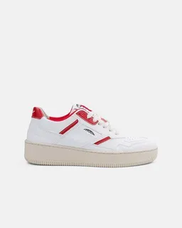 MoEa MoEa Sneakers Origin - White & Red - Apple – Produktbild 1 von 1