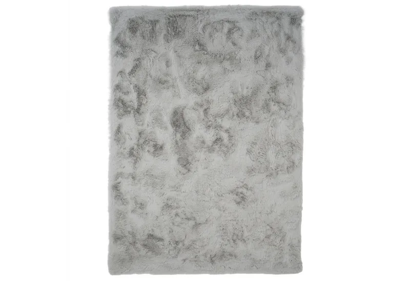 Consilio Concept Fellteppich Teppich Hasenfell Imitat HEAVEN Fell Hochflor rechteckig Höhe: 50 mm, Grau|silberfarben, – Produktbild 1 von 5