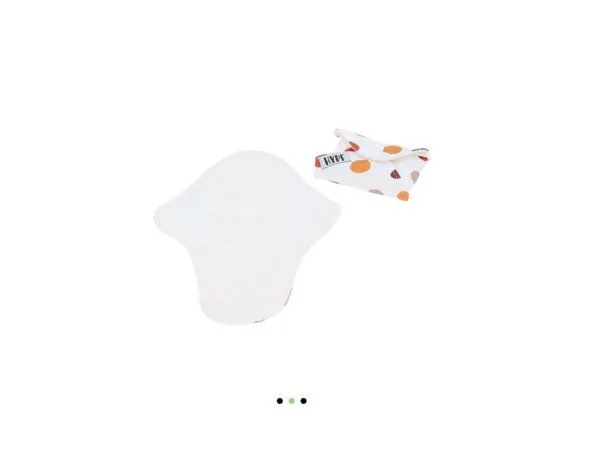 Hypf Hypf waschbare Slipeinlage (Bambus Frottee), Blätter (grün), – Produktbild 1 von 4
