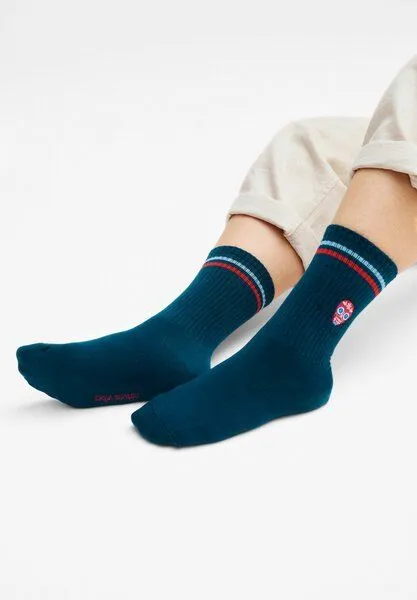 Natural Vibes Natural Vibes Skull Socken Bio GOTS | Totenkopf Tennissocken | Bunte Socken | Herren Damen Socken – Produktbild 2 von 3