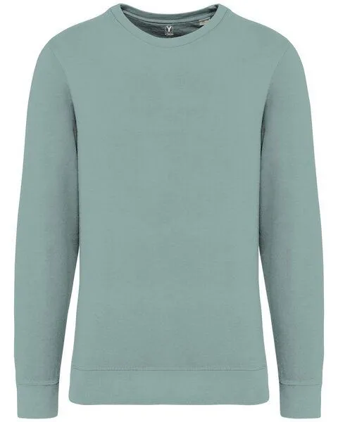YTWOO YTWOO Unisex French Terry Sweatshirt aus 100% Baumwolle - produziert in Portugal, Grün, – Produktbild 1 von 3
