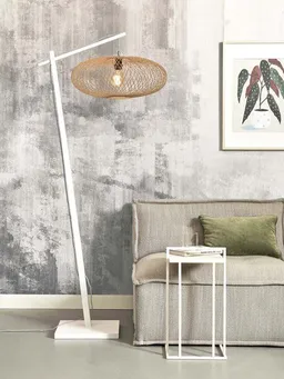 GOOD&MOJO GOOD&MOJO Stehlampe Cango L weiss/60x25 Natur – Produktbild 1 von 1