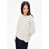 ARMEDANGELS ARMEDANGELS MARYNAA FINE STRIPE Damen Longsleeve aus Bio-Baumwoll Mix – Produktbild 1 von 1