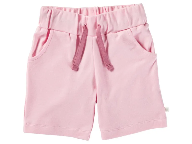 HANS NATUR Kinder Shorts Bio-Baumwolle rosa Gr.110/116, Rosa, – Produktbild 1 von 2