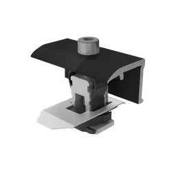 K2 Systems K2 Systems Universald Endklemme 25-40 Schwarz Eloxiert - 2004545 – Produktbild 1 von 1