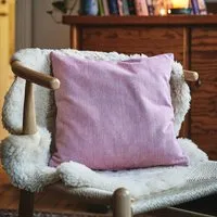 HängemattenGlück HängemattenGlück Kissenbezug aus reiner Bio Baumwolle 40x40cm Lilatöne, Rose (rosa), – Produktbild 1 von 1