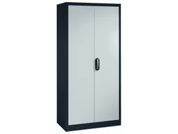 C+P C+P Flügeltürenschrank Anthrazit/Lichtgrau (BxTxH) 93x40x195 – Produktbild 1 von 1
